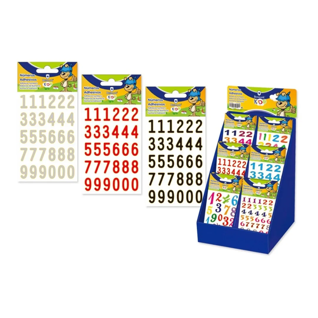 Number stickers