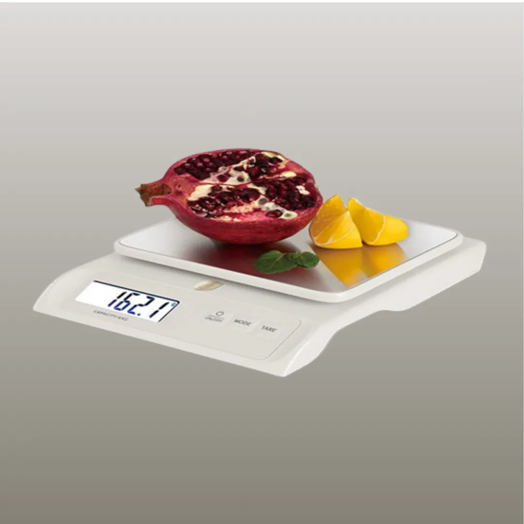 Kitchen scales with bowl