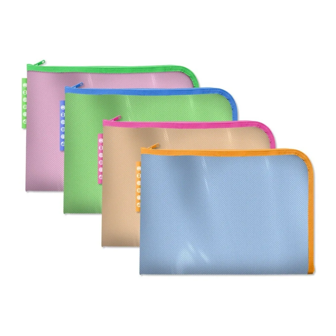 Neon A4 document wallet