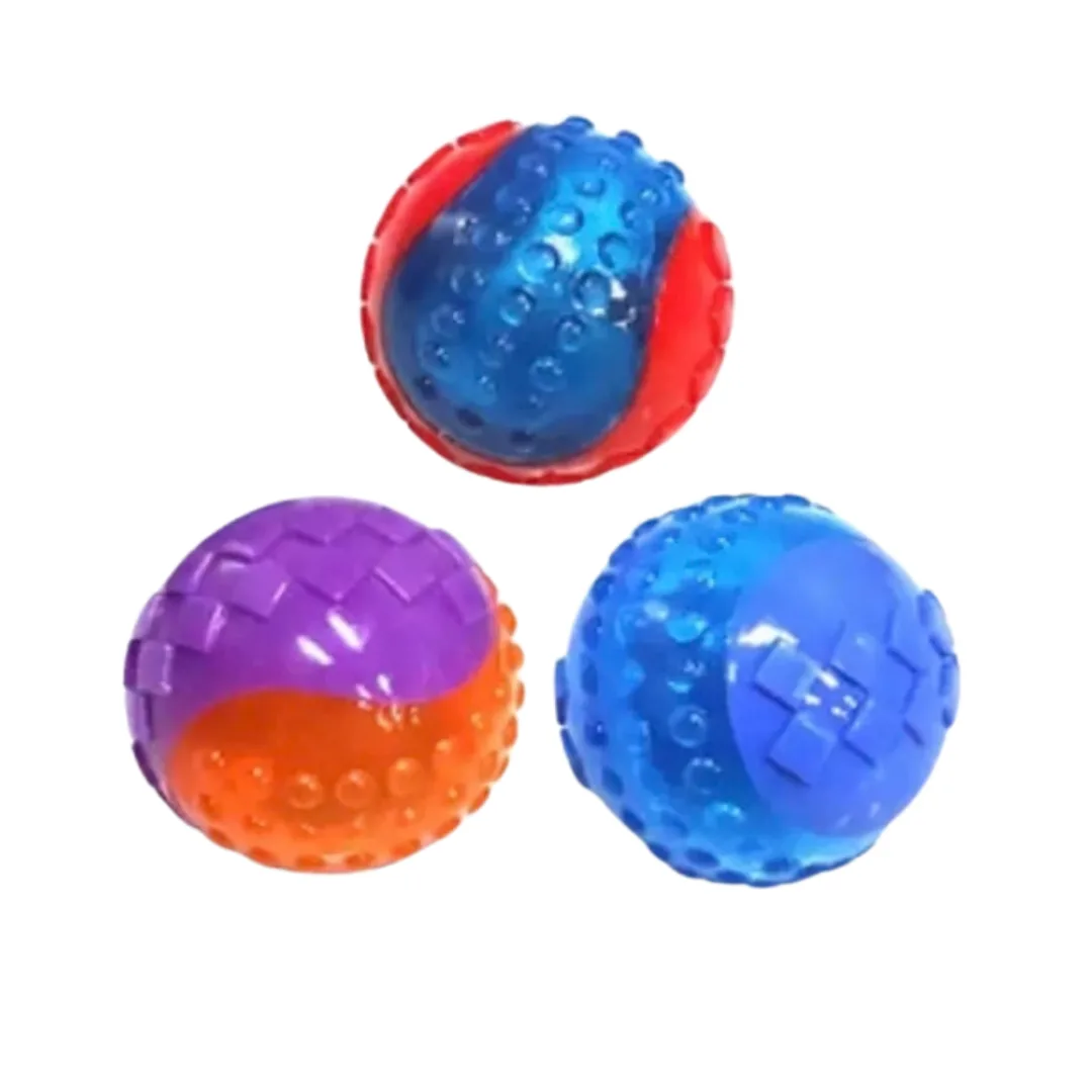 Dog toy, LED ball, 6.3 cm