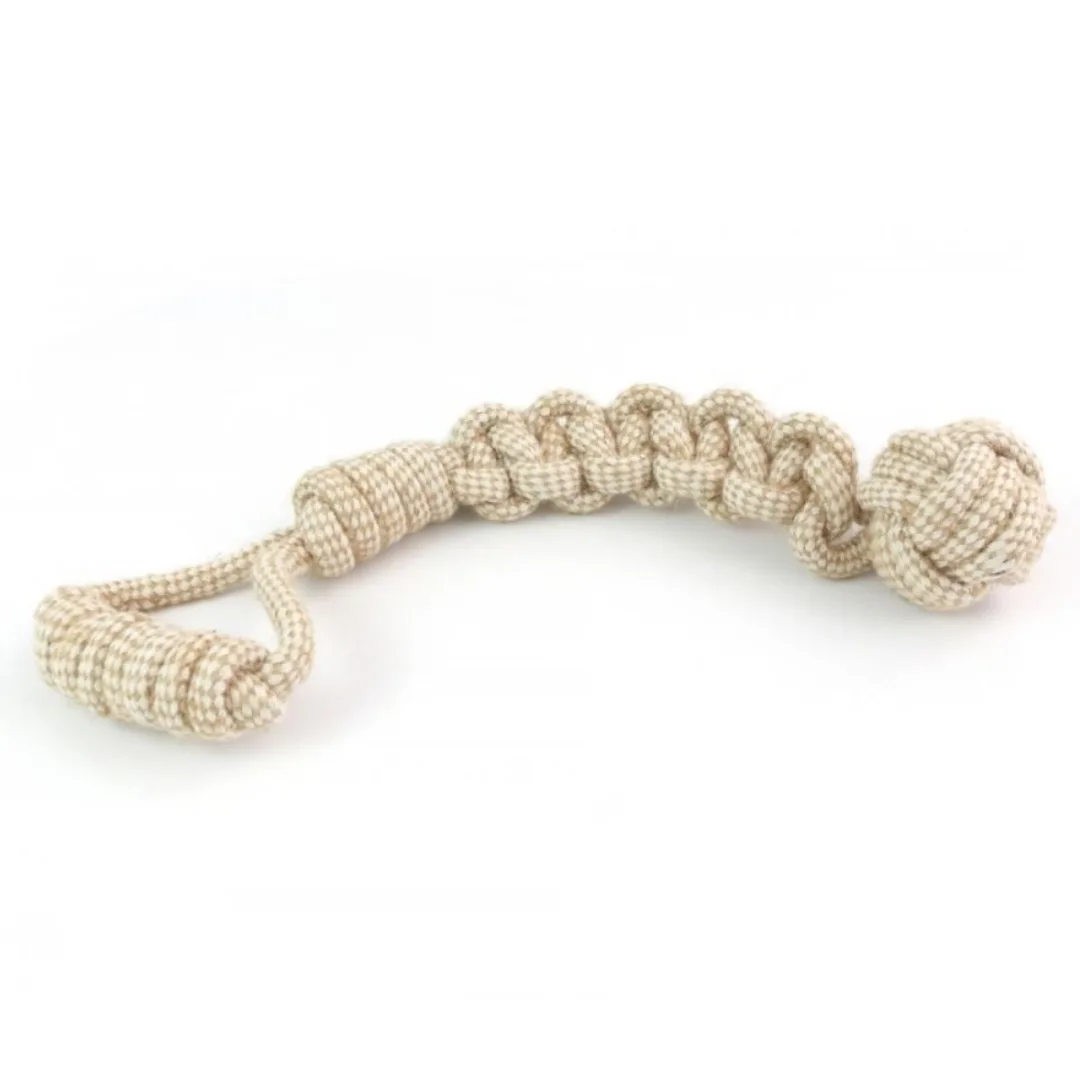 Knotted rope toy, 38 cm