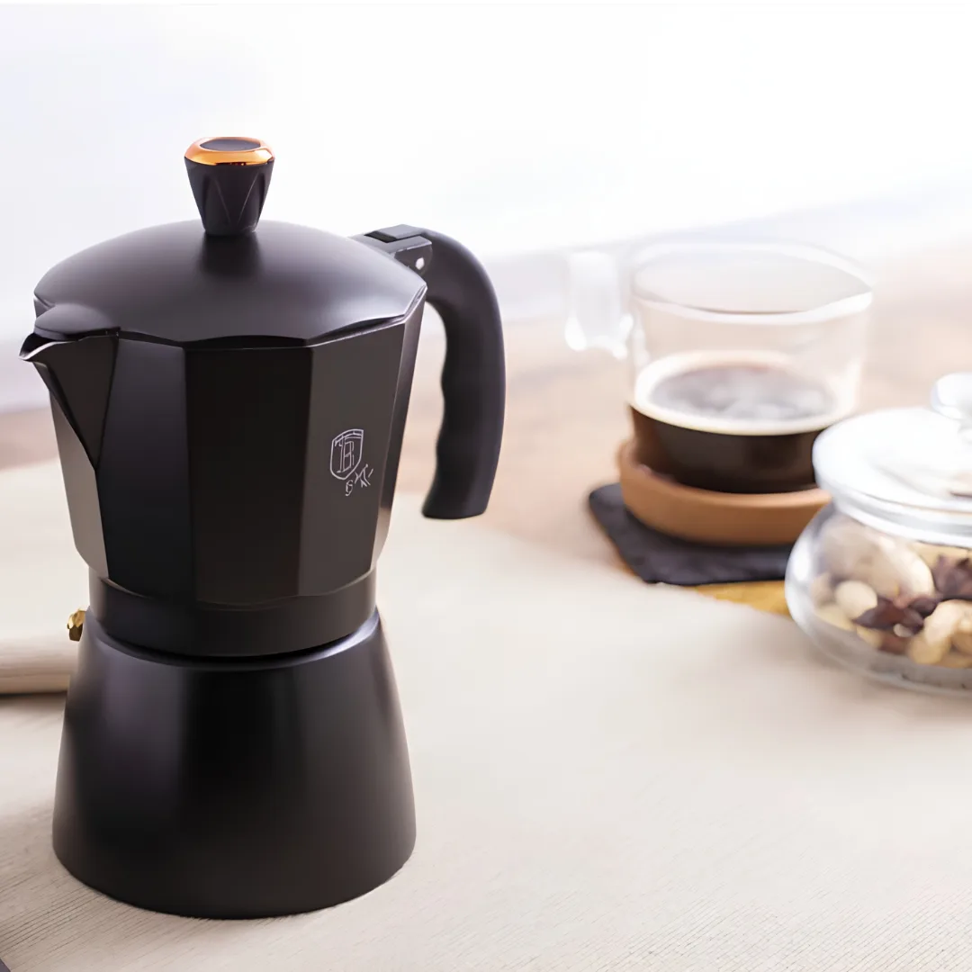 Coffee maker, 6 cups, Black Rose collection