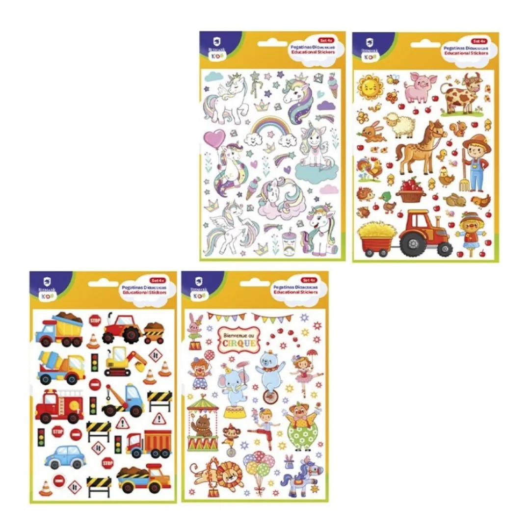 Educational stickers