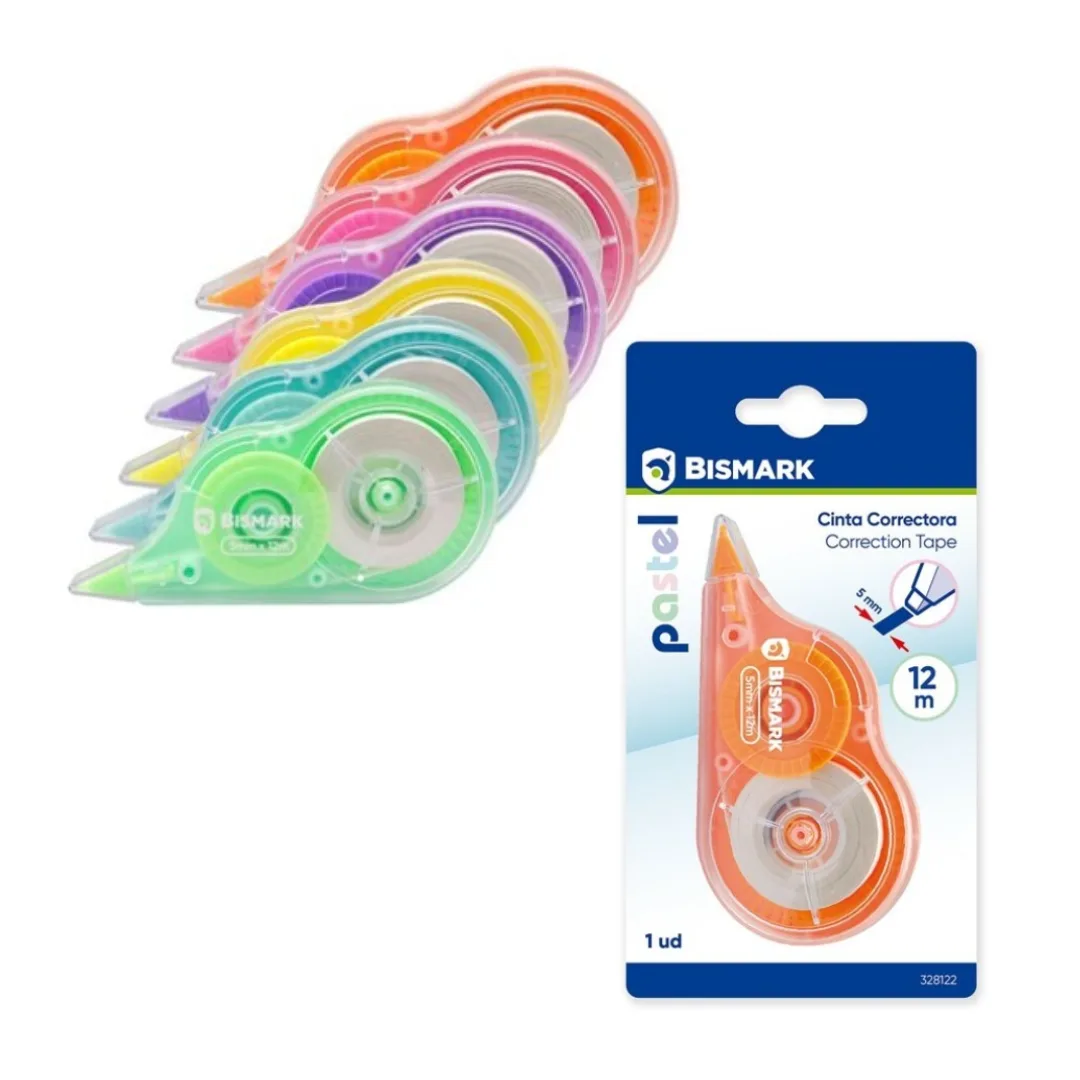 Bismark pastel correction tape, 12 m