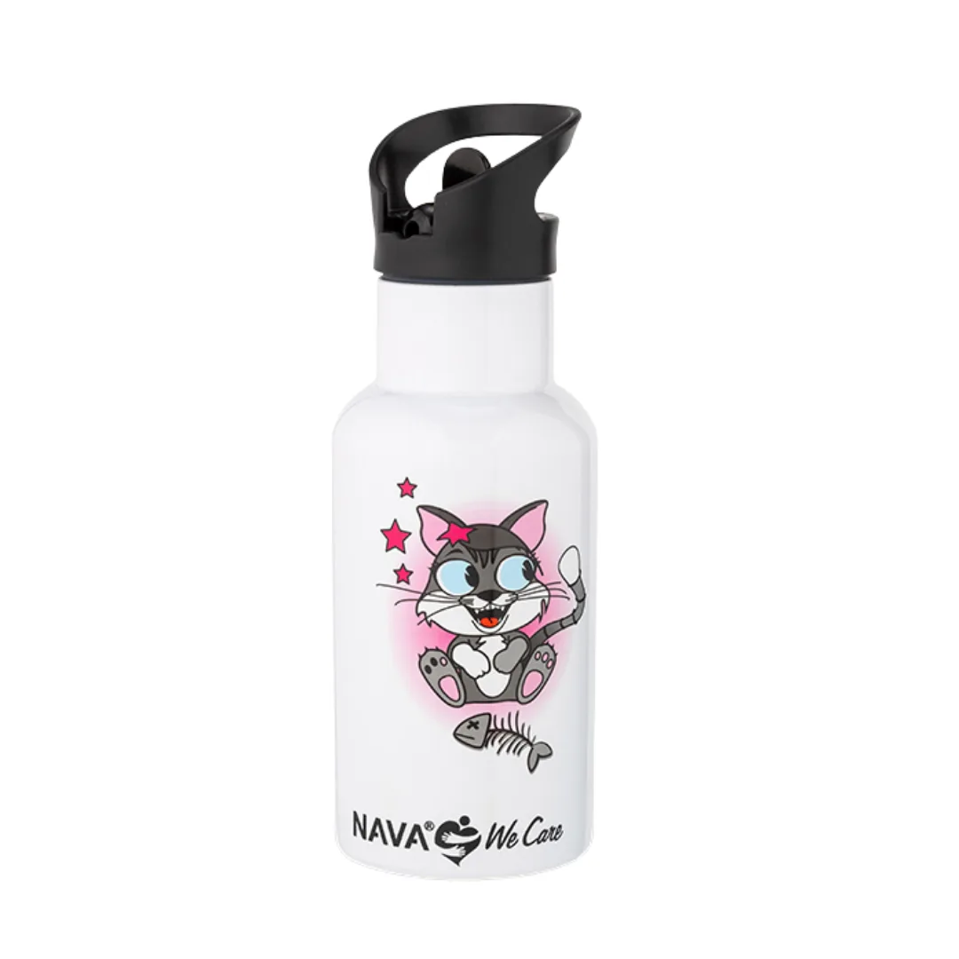 Insulated stainless steel bottle, 350 ml
