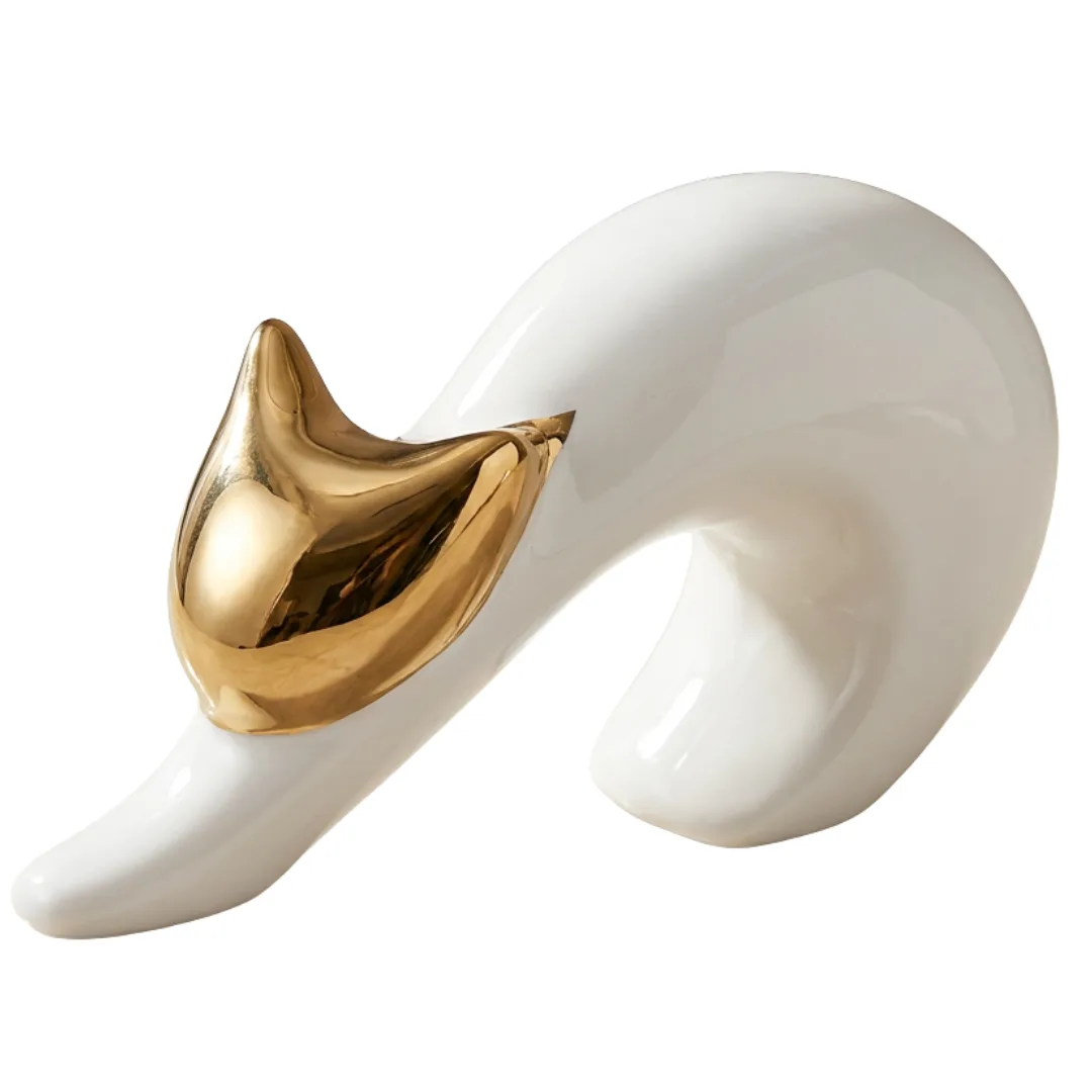 Decorative cat, 20 x 7 x 12.5 cm