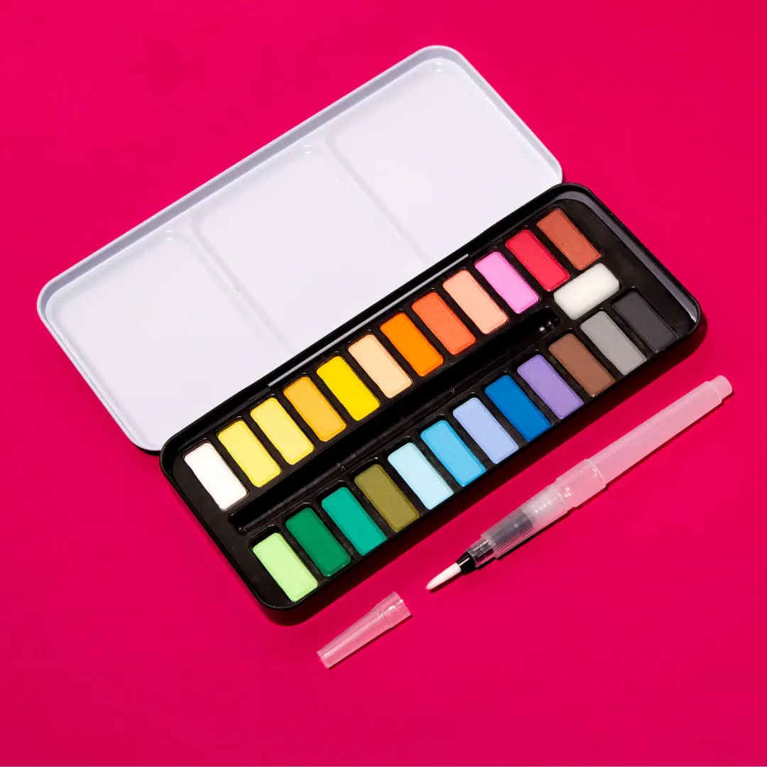 OMY watercolour tin