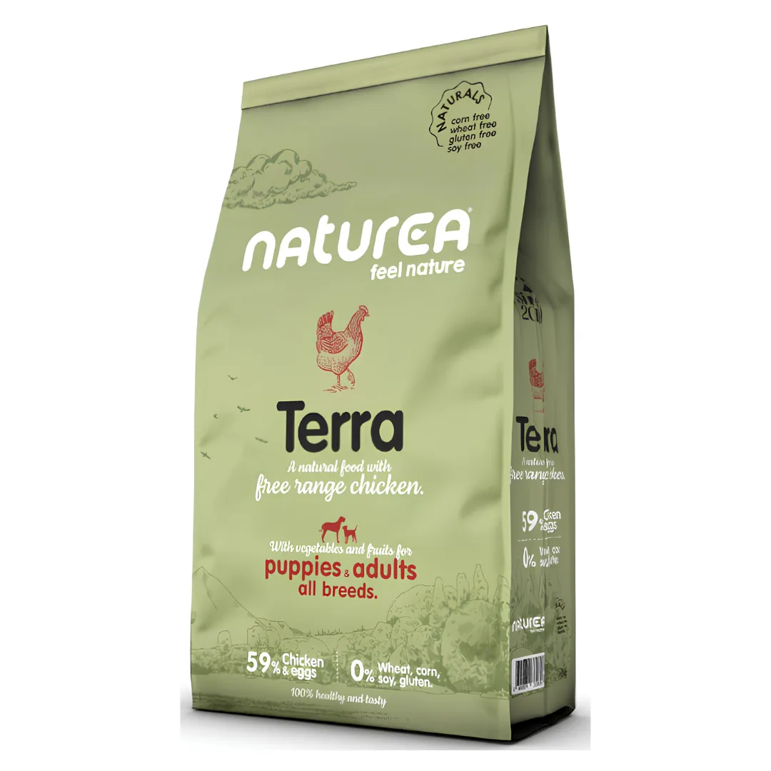 Naturea Terra dog food, free range chicken, 2 kg