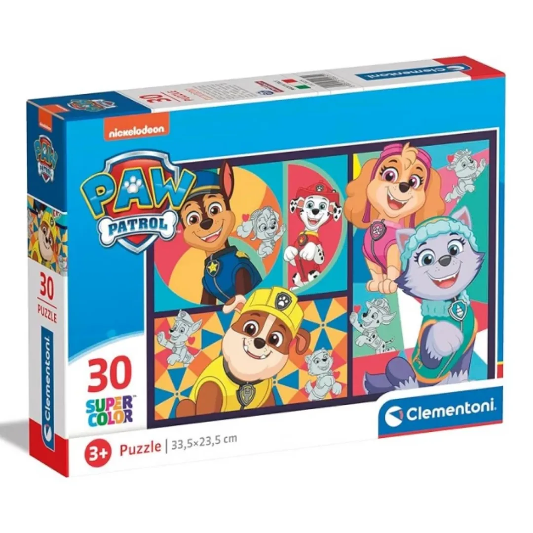 Paw Patrol puzzle, 30 pieces, Clementoni
