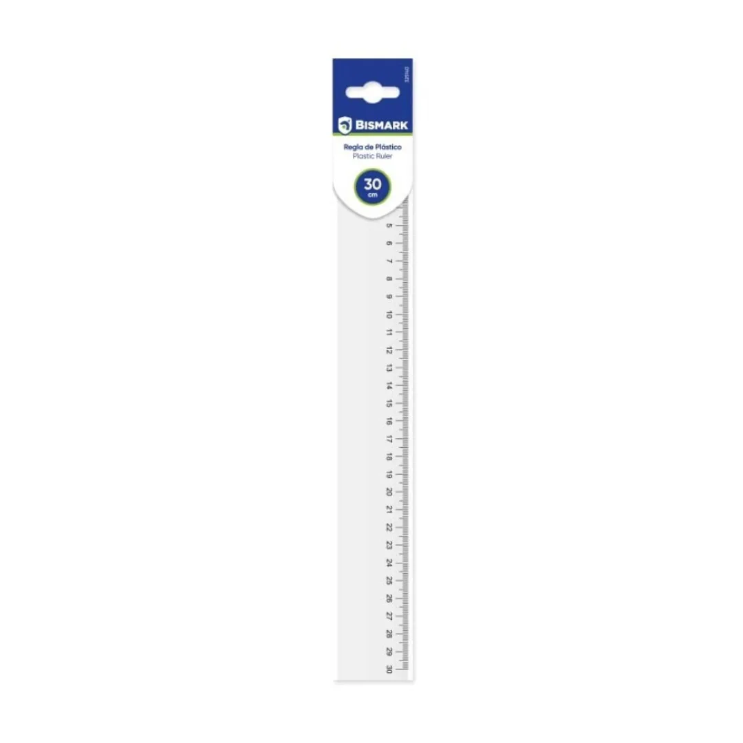 Bismark clear ruler, 30 cm