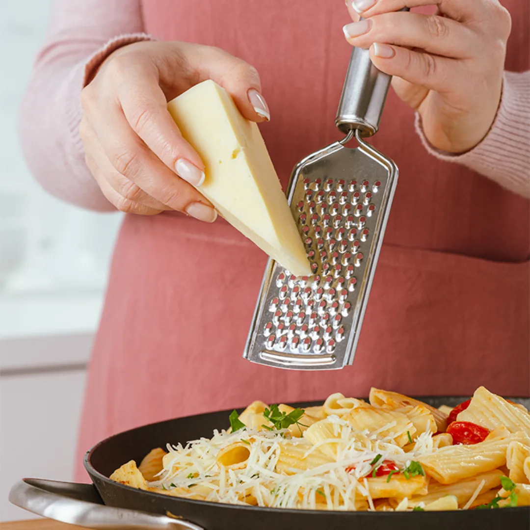 Stainless steel grater, 25.5 cm